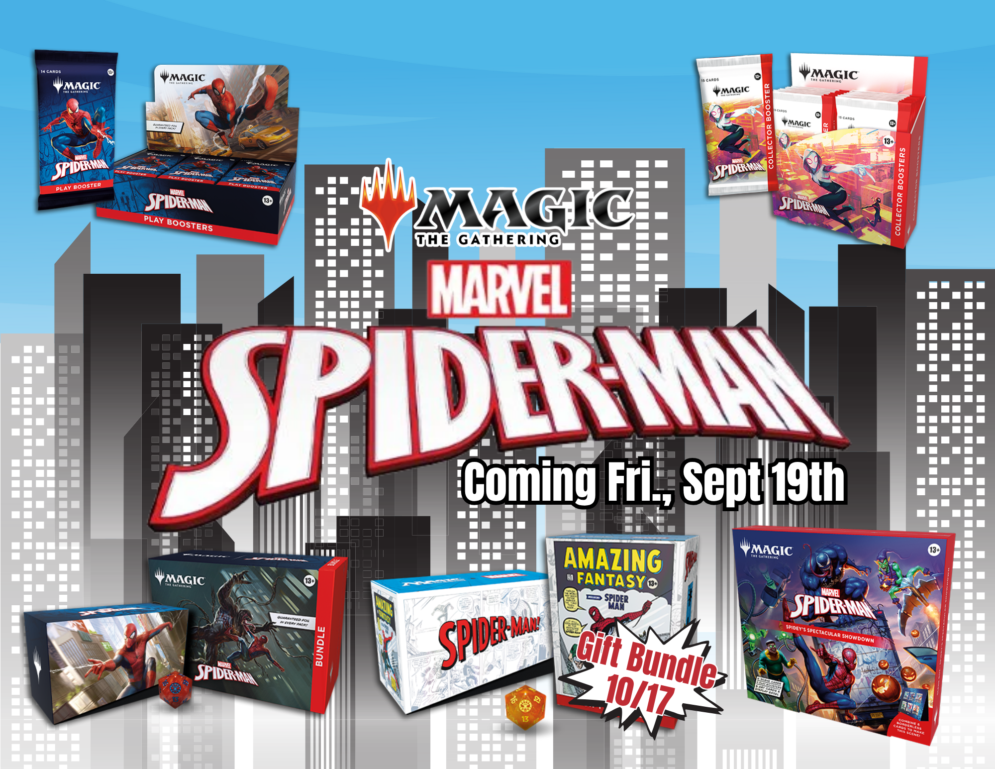 MTG - Marvel Spider-Man Product — Game Universe
